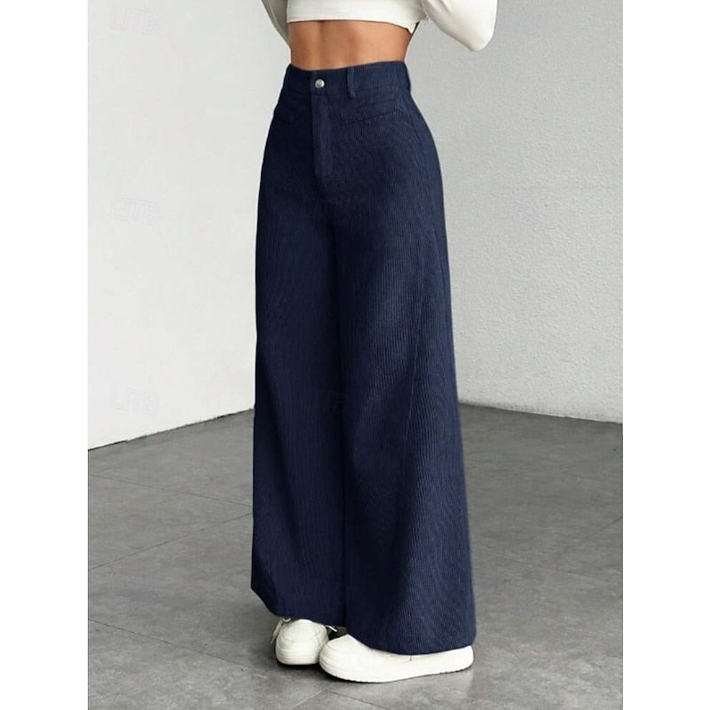 Gwyneth | Wide-Leg High-Waist Trousers