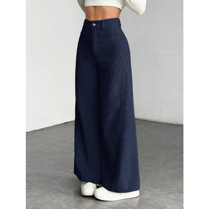 Gwyneth | Wide-Leg High-Waist Trousers