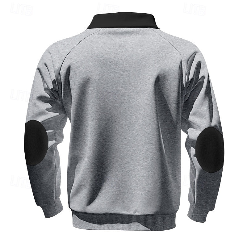 Jasper | Quarter-Zip Stand-Collar Pullover