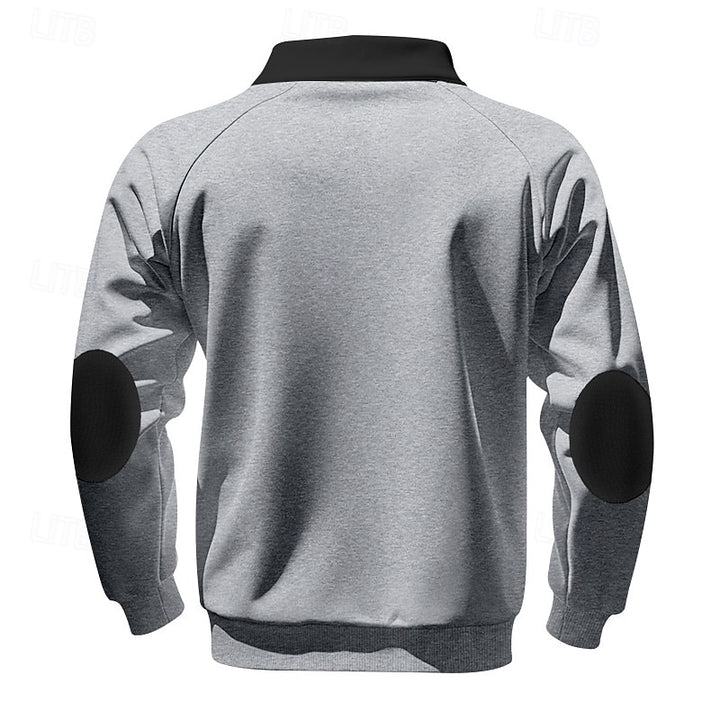 Jasper | Quarter-Zip Stand-Collar Pullover