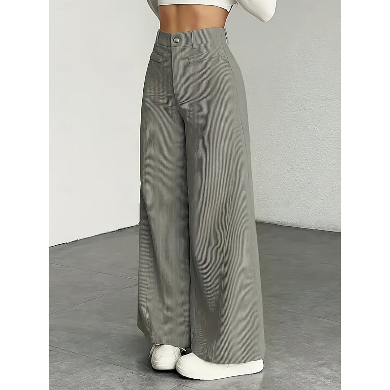 Gwyneth | Wide-Leg High-Waist Trousers