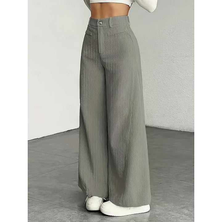 Gwyneth | Wide-Leg High-Waist Trousers