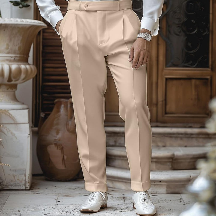 Preston Hollow | Tailored Straight-Leg Trousers
