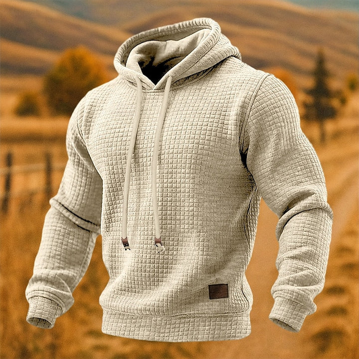 Desmond | Textured Pullover Hoodie