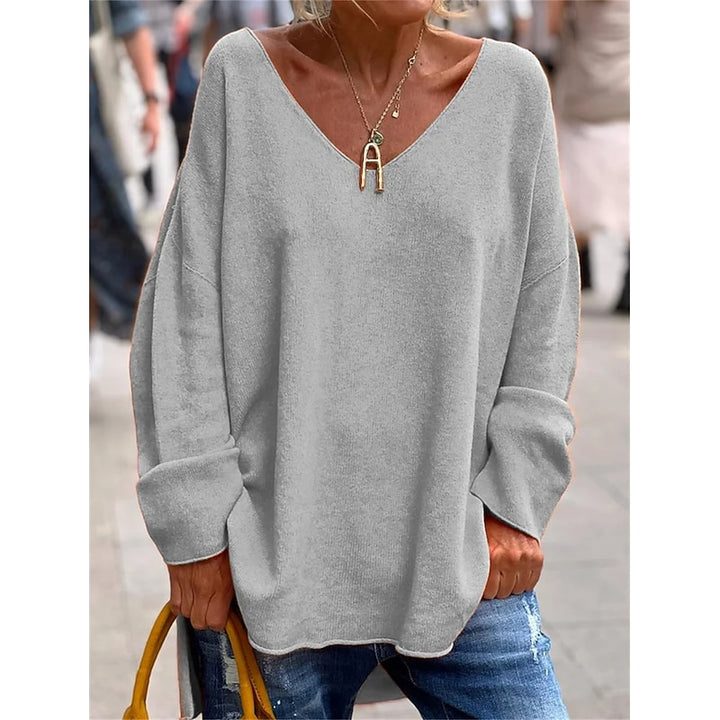 Aurelia | Relaxed V-Neck Pullover