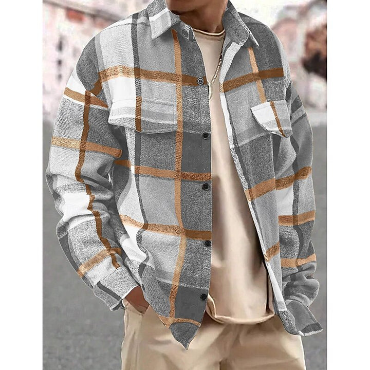 Cormac | Rugged Check Overshirt