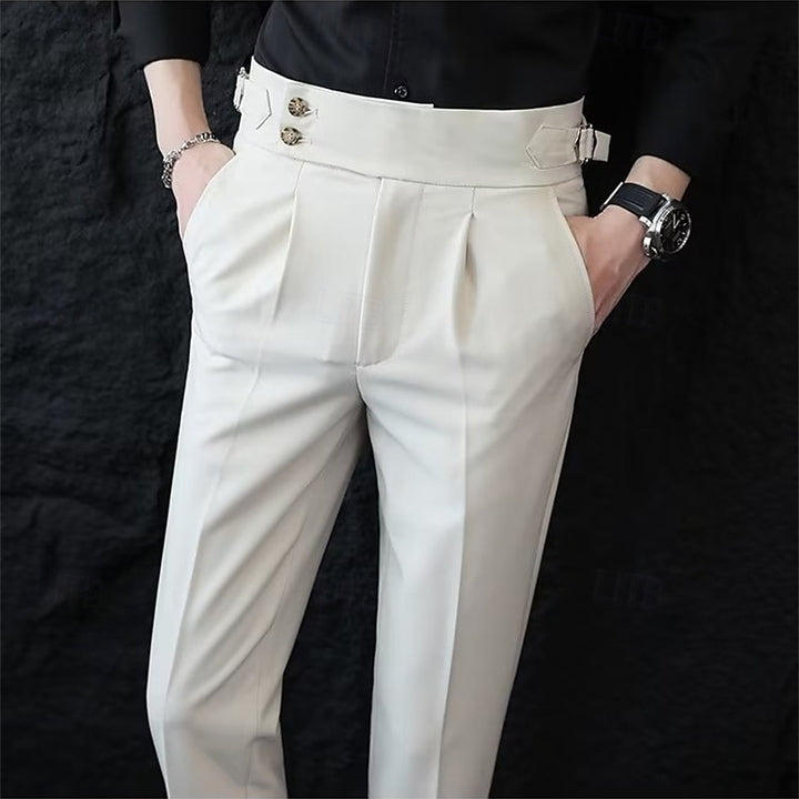 Tobias | Tailored Straight-Leg Trousers