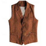 Ezra | Tailored Herringbone Waistcoat