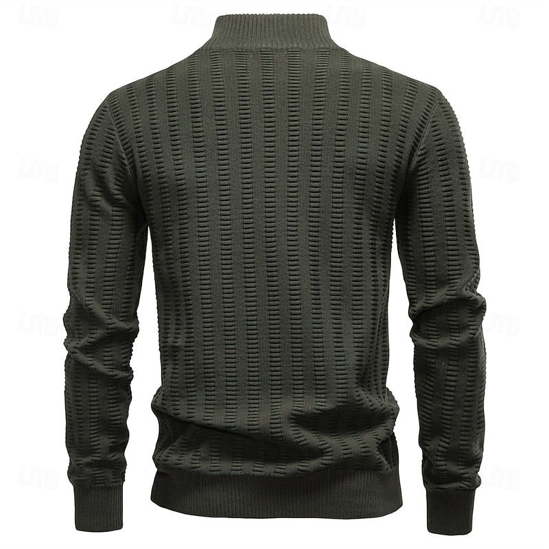 Wilfred | Textured Half-Zip Pullover