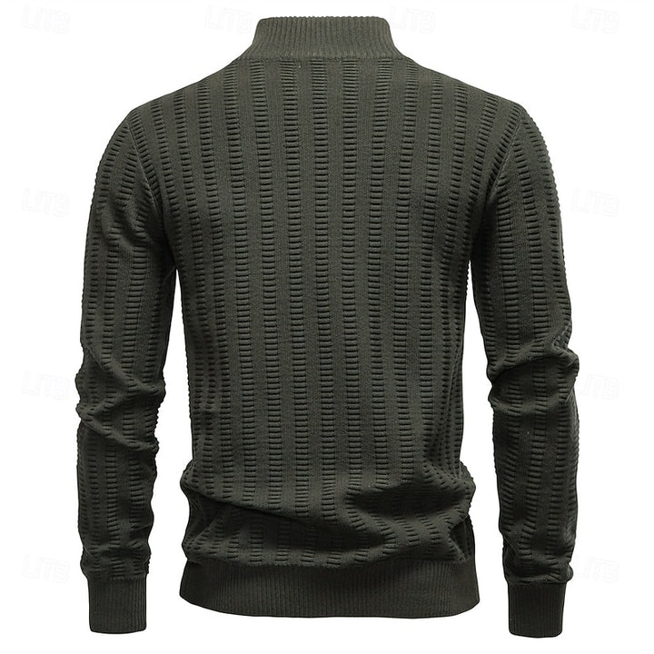 Wilfred | Textured Half-Zip Pullover