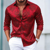 Roman | Ornate Patterned Long-Sleeve Shirt