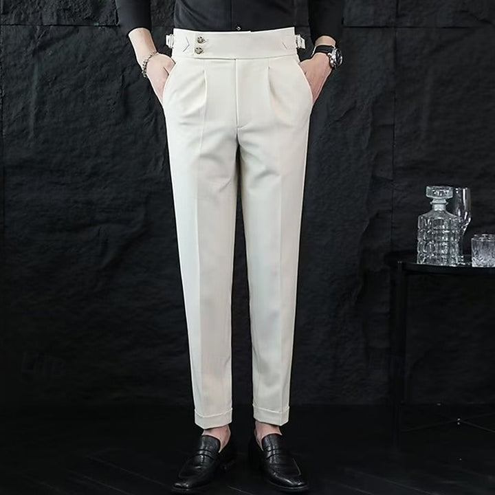 Tobias | Tailored Straight-Leg Trousers