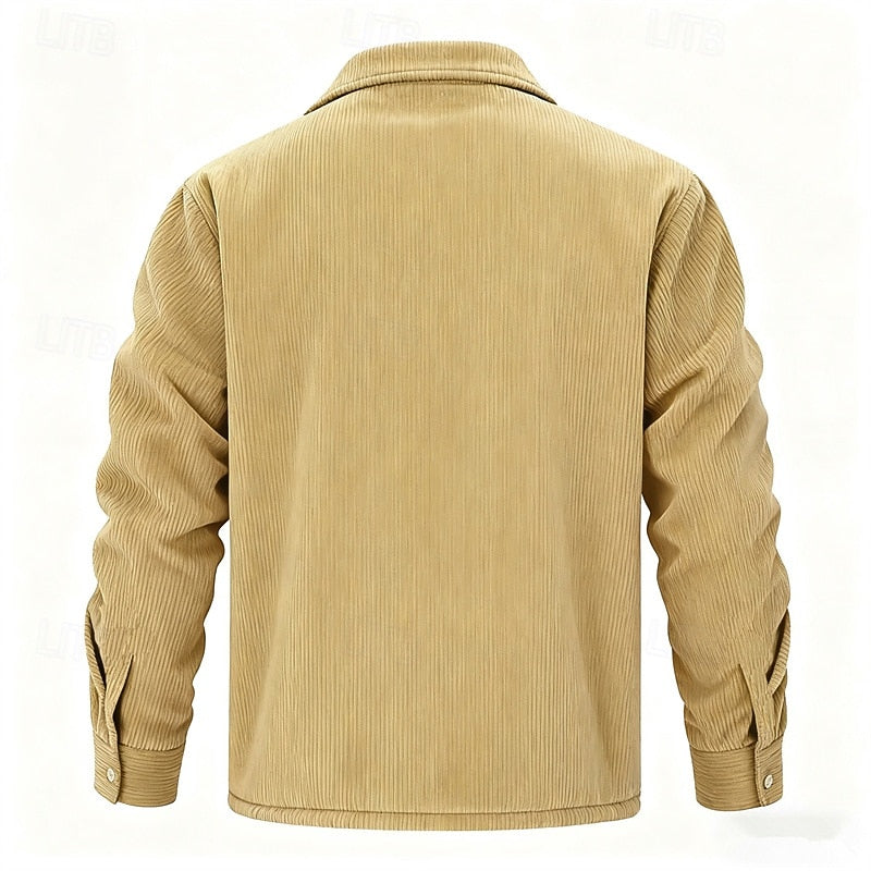 Dalton | Ribbed Fleece-Lined Jacket