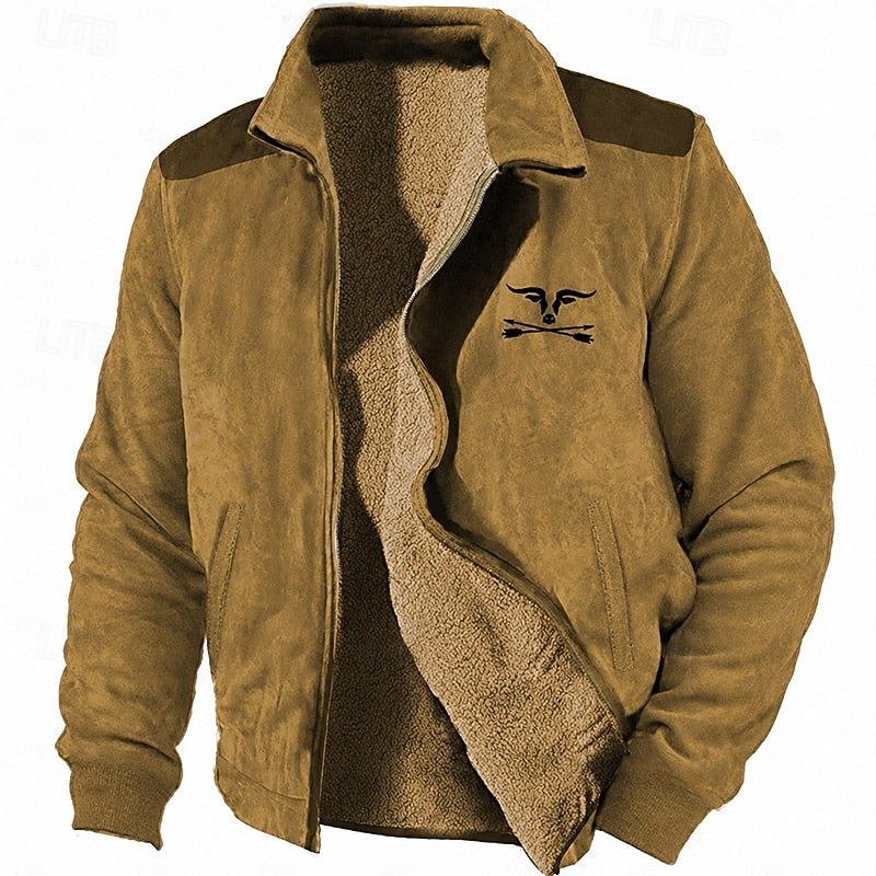 Rhodes | Fleece-Lined Stand Collar Jacket
