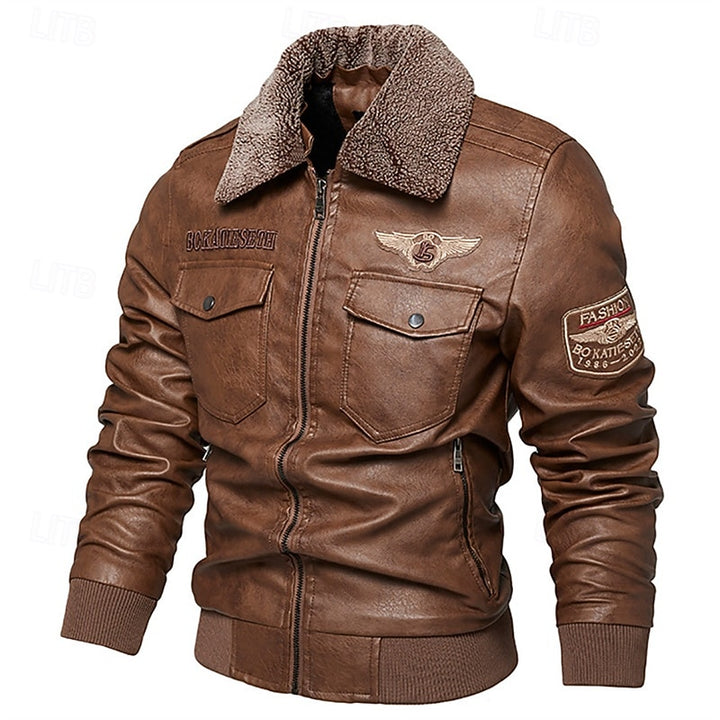 Ellery | Rugged Aviator Jacket