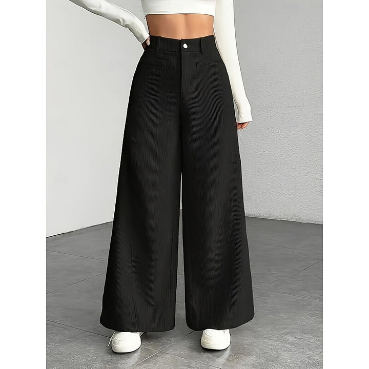 Gwyneth | Wide-Leg High-Waist Trousers
