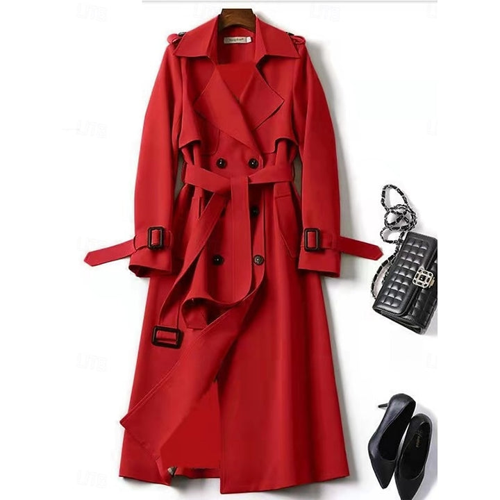 Lillian | Belted Longline Trench Coat