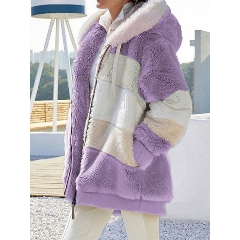 Heather | Cosy Hooded Zip Jacket