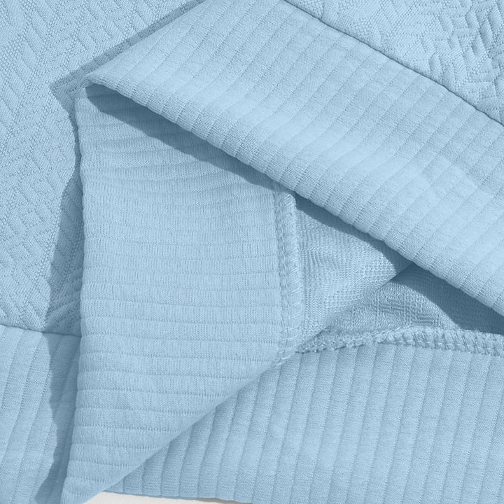 Graham | Textured Quarter-Zip Pullover