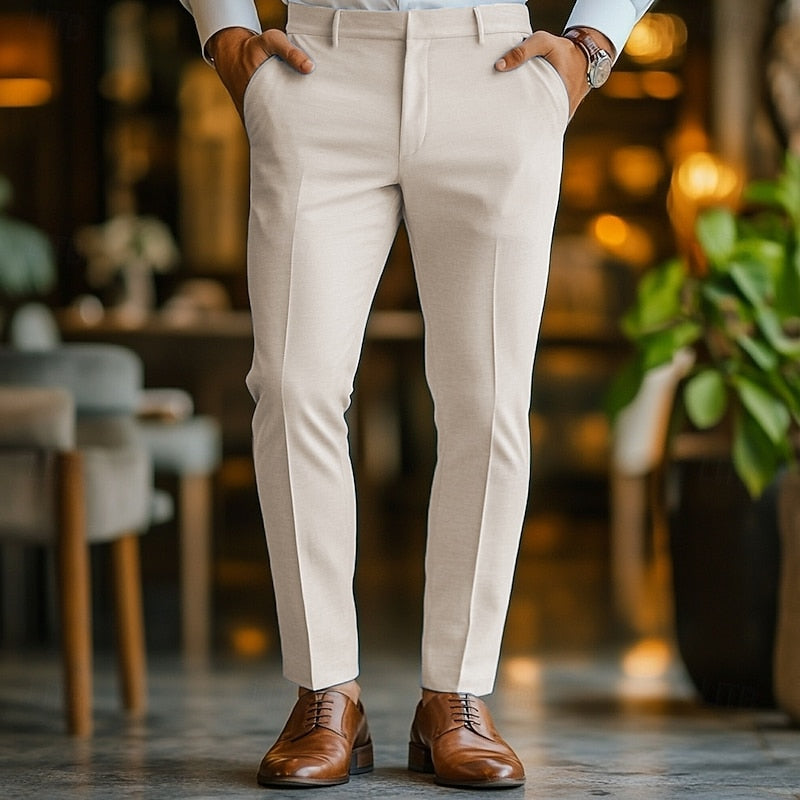 Alden | Tailored Straight-Leg Trousers