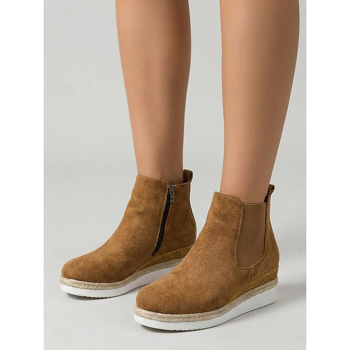 Ottilie | Wedge Chelsea Ankle Boots