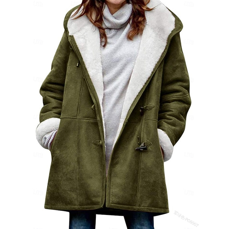 Madeline | Hooded Toggle Coat