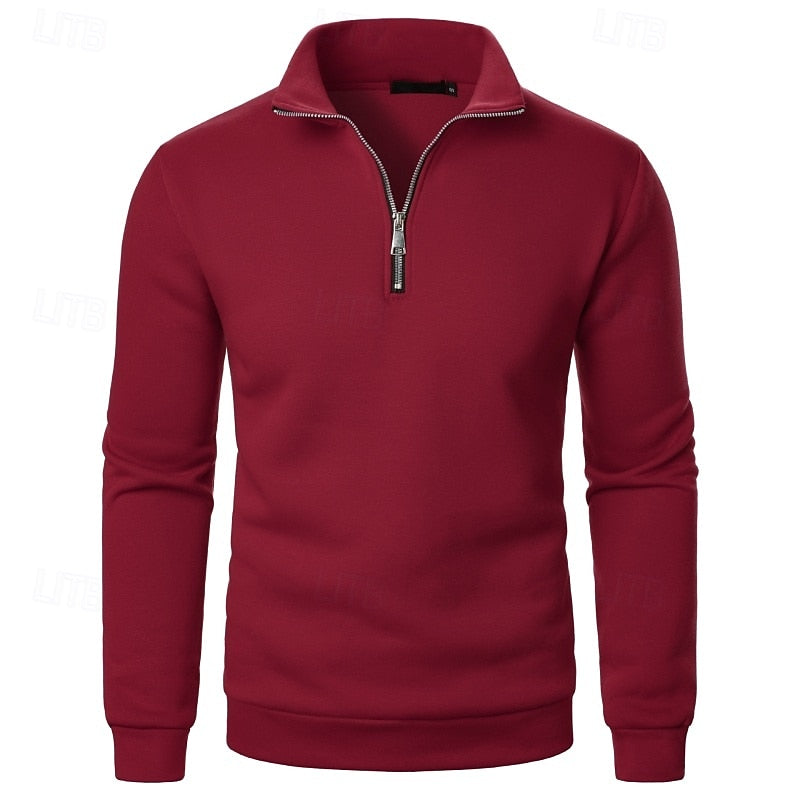 Gerald | Classic Quarter-Zip Pullover