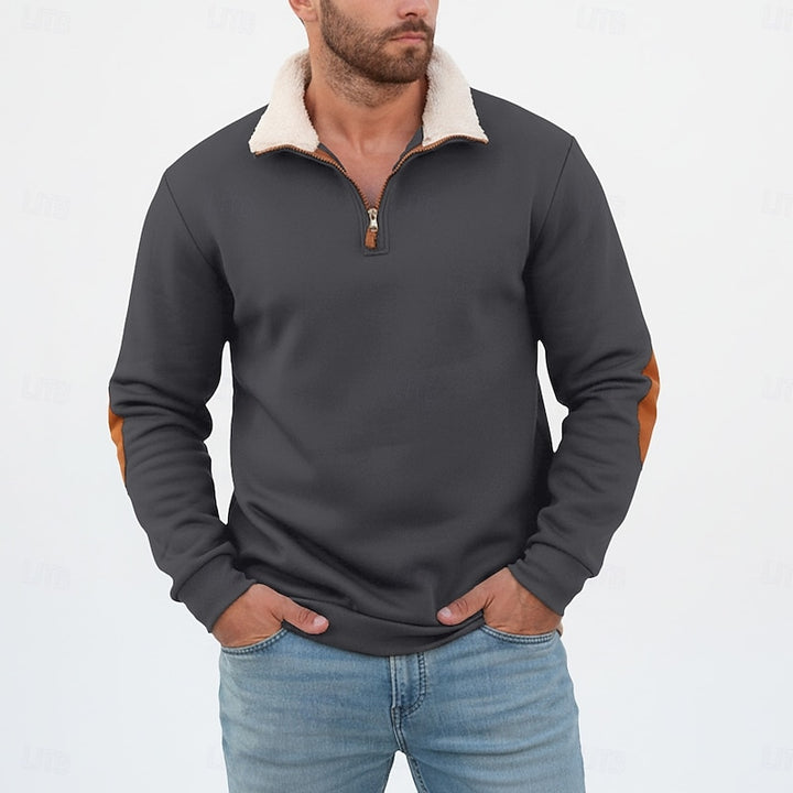 Clayton | Cosy Quarter-Zip Pullover