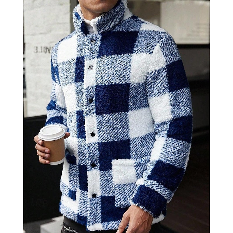 Bruno | Cosy Check Jacket