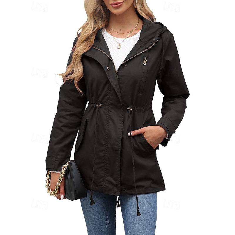 Matilda | Hooded Longline Utility Coat