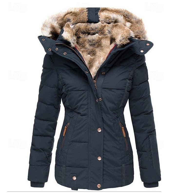 Cornelia | Cosy Hooded Puffer Jacket