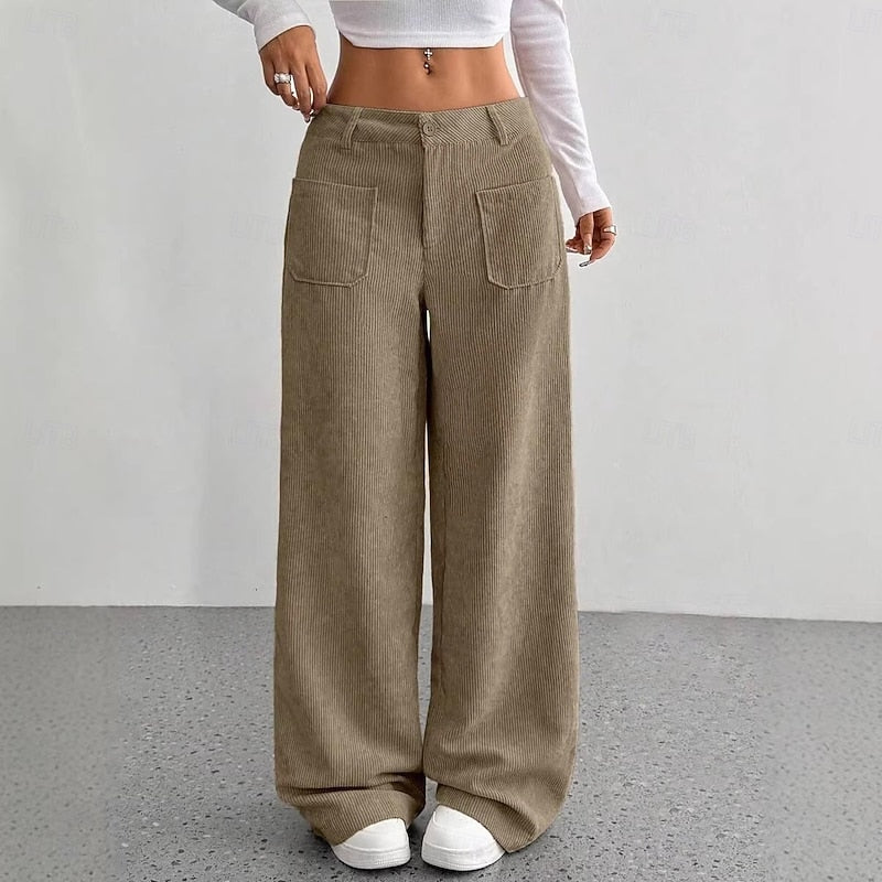 Lorraine | Wide-Leg High-Waist Trousers