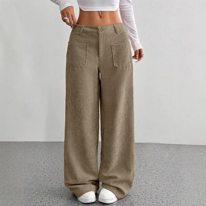 Lorraine | Wide-Leg High-Waist Trousers