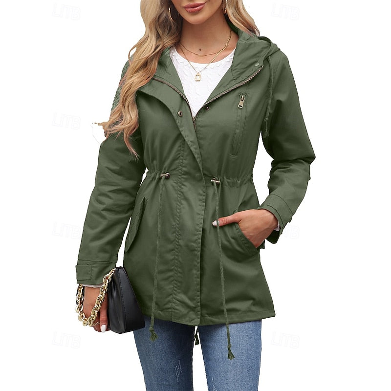 Matilda | Hooded Longline Utility Coat
