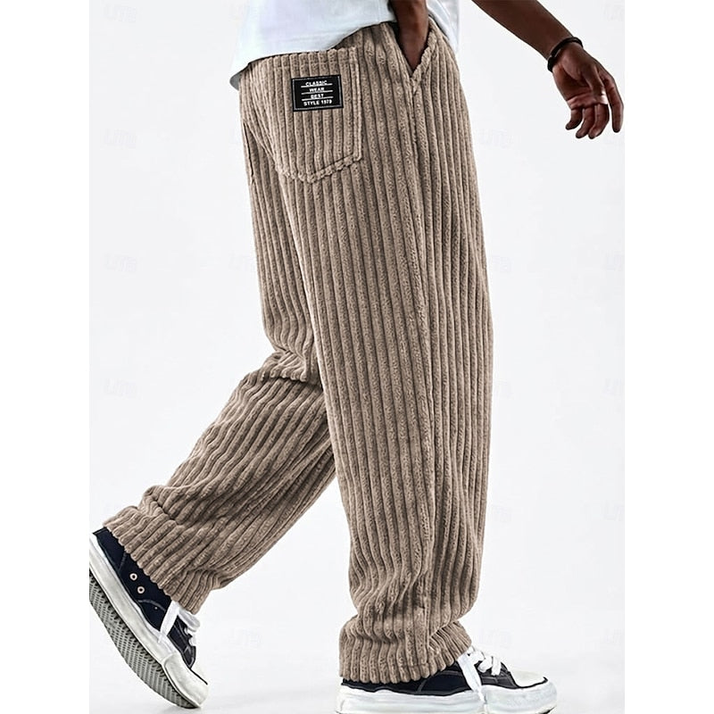 Clement | Relaxed Straight-Leg Trousers