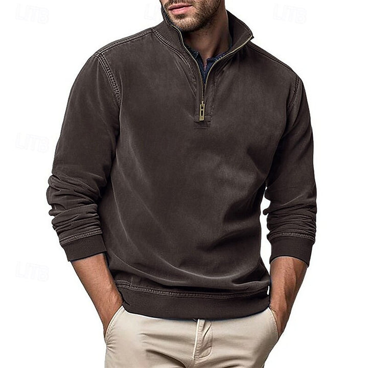 Holden | Refined Quarter-Zip Sweatshirt