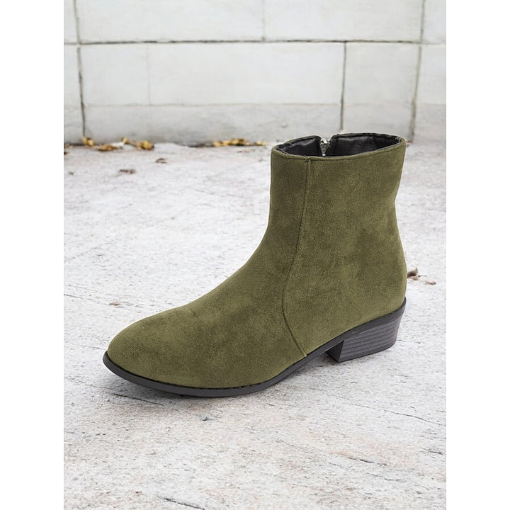 Hazel | Refined Block-Heel Ankle Boots