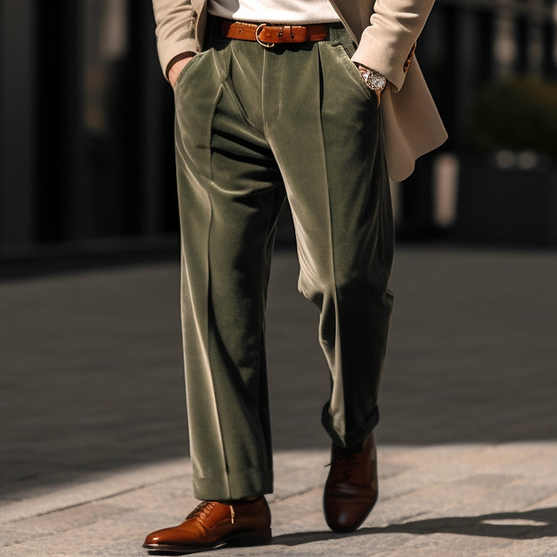 Gareth | Tailored Straight-Leg Trousers