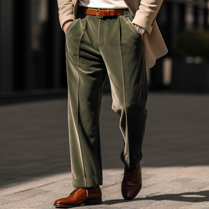 Gareth | Tailored Straight-Leg Trousers