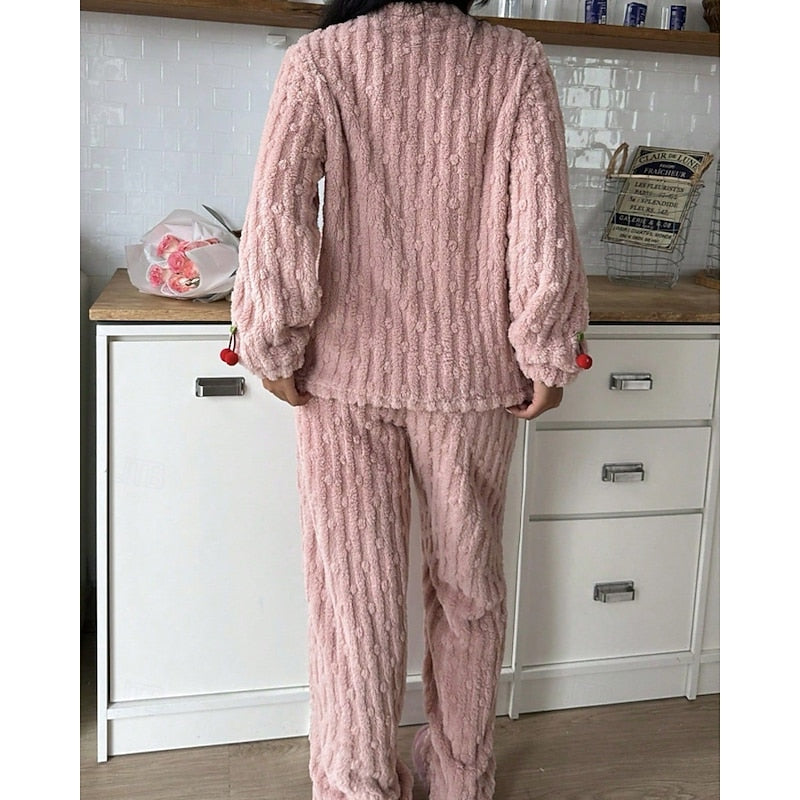 Delilah | Cosy Cherry Two-Piece Set