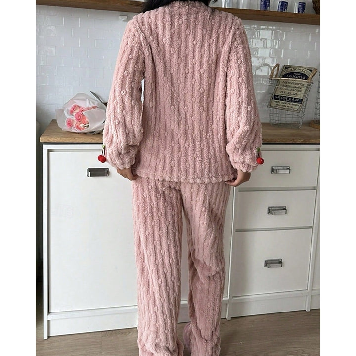 Delilah | Cosy Cherry Two-Piece Set