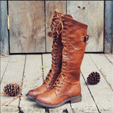 Prudence | Tall Lace-Up Riding Boots