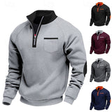 Jasper | Quarter-Zip Stand-Collar Pullover