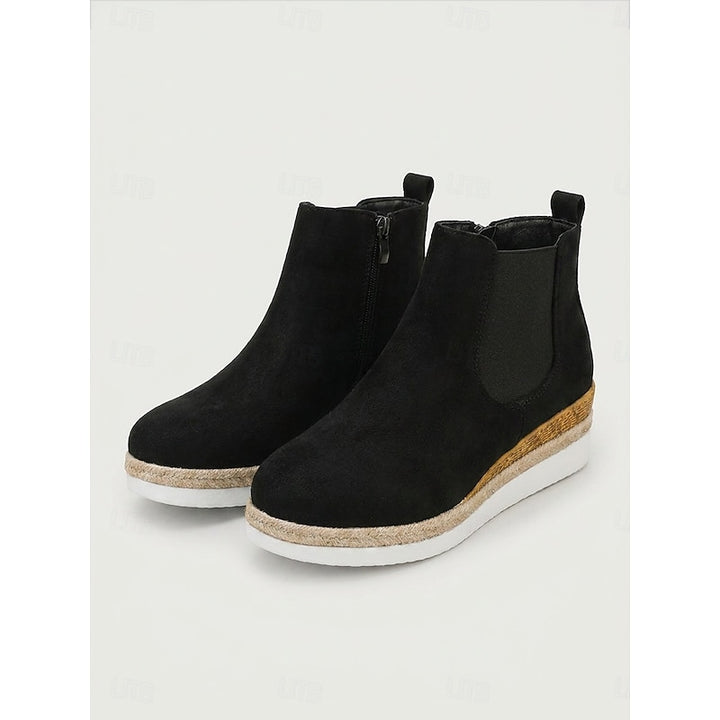 Ottilie | Wedge Chelsea Ankle Boots