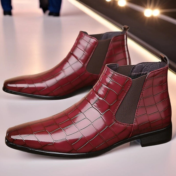 Caspian | Polished Chelsea Boots