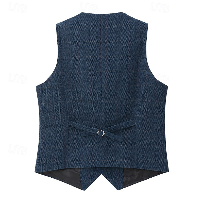 Atticus | Tailored Herringbone Waistcoat
