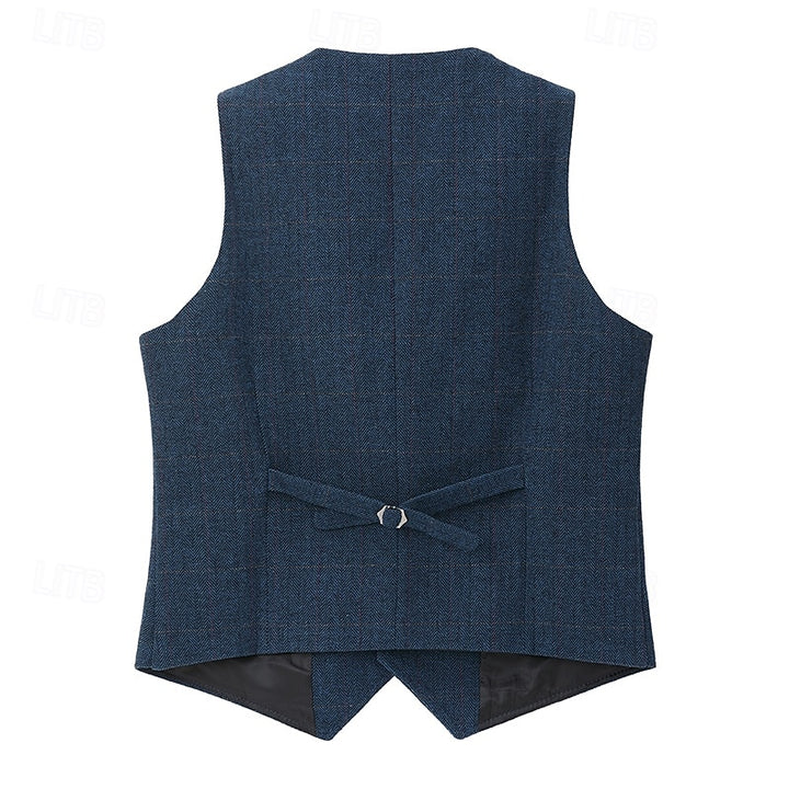 Atticus | Tailored Herringbone Waistcoat