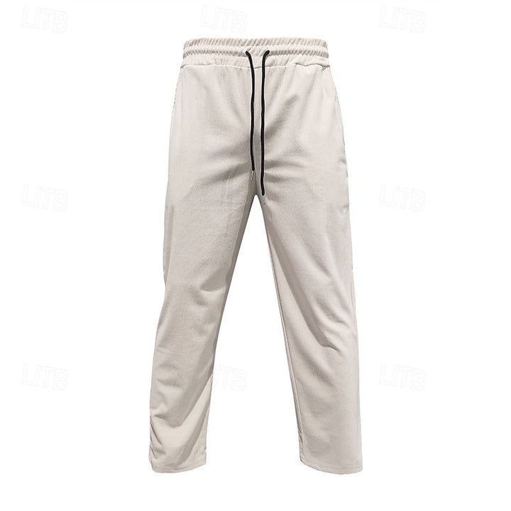 Dominic | Relaxed Ribbed Trousers