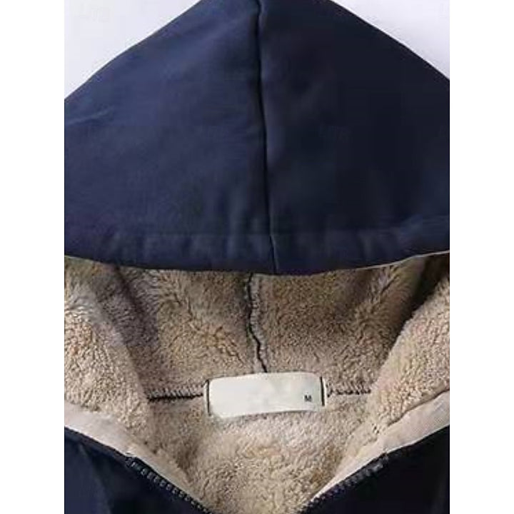 Marina | Cosy Lined Hooded Zip Jacket
