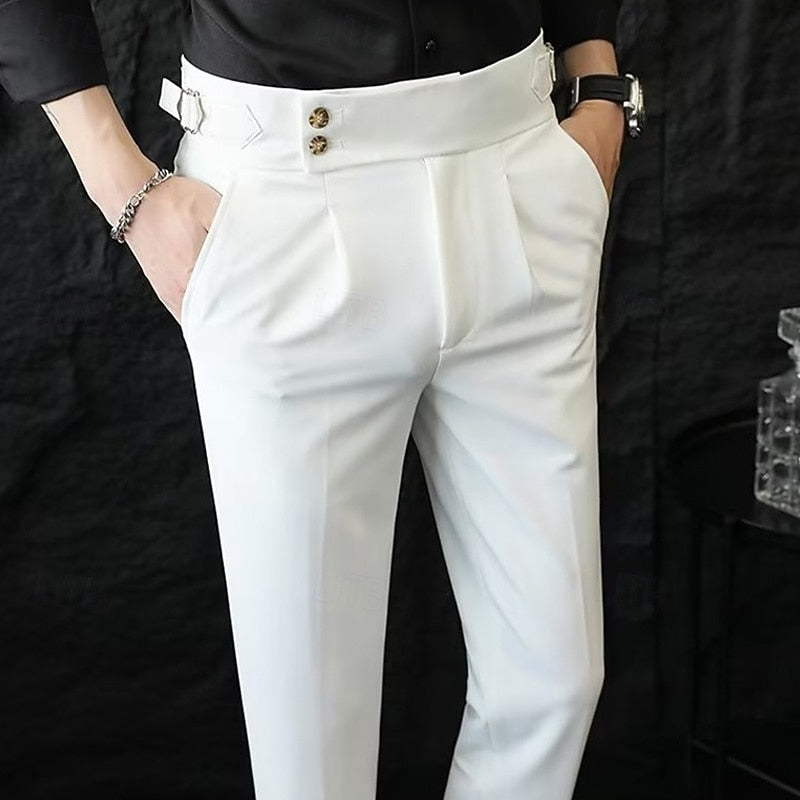 Tobias | Tailored Straight-Leg Trousers